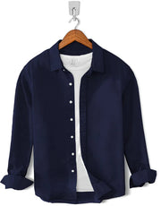 Chambray Cotton-Solid Black