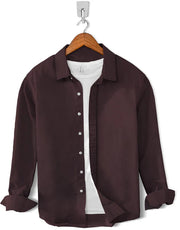 Chambray Cotton-Solid Black