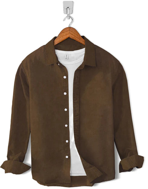 Chambray Cotton-Solid Black