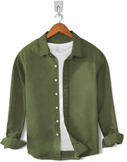 Chambray Cotton-Solid Black