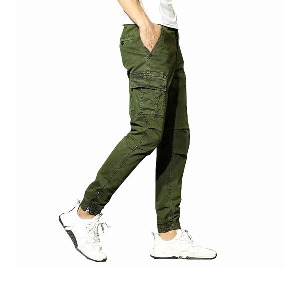Mens Slim Fit Cargo Trouser