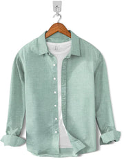 Chambray Cotton-Solid Black